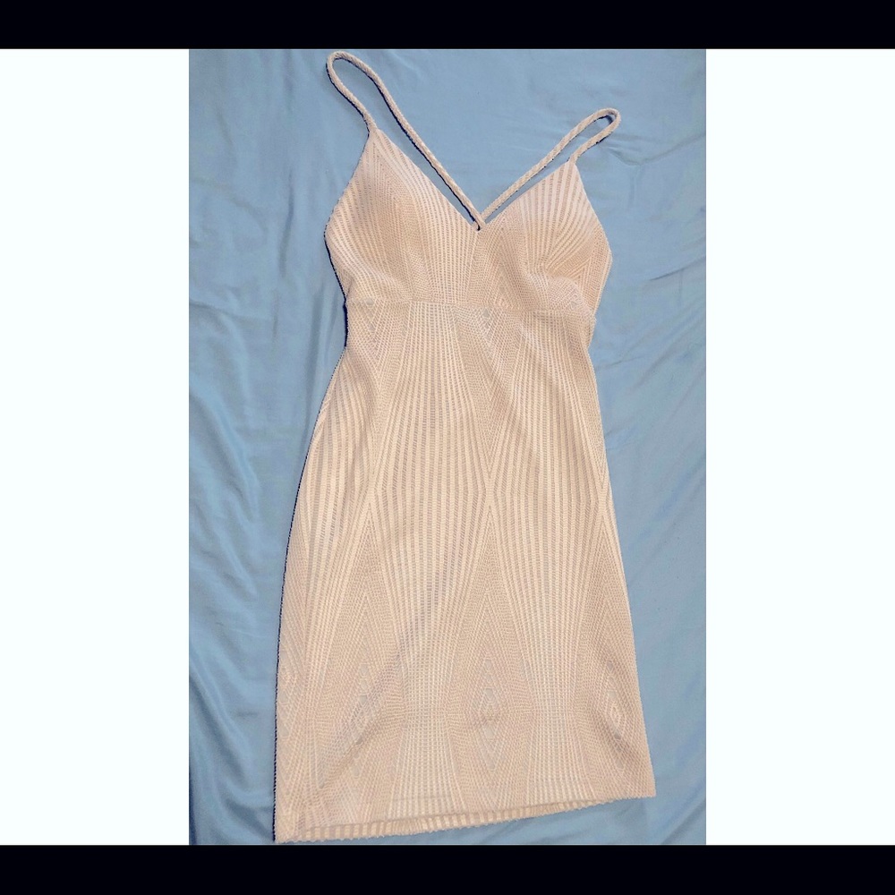 Cream F21 Dress